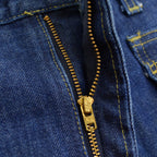 70's Lee 244-1347 デニムブッシュパンツ ストレート 濃紺 ...W34×L32