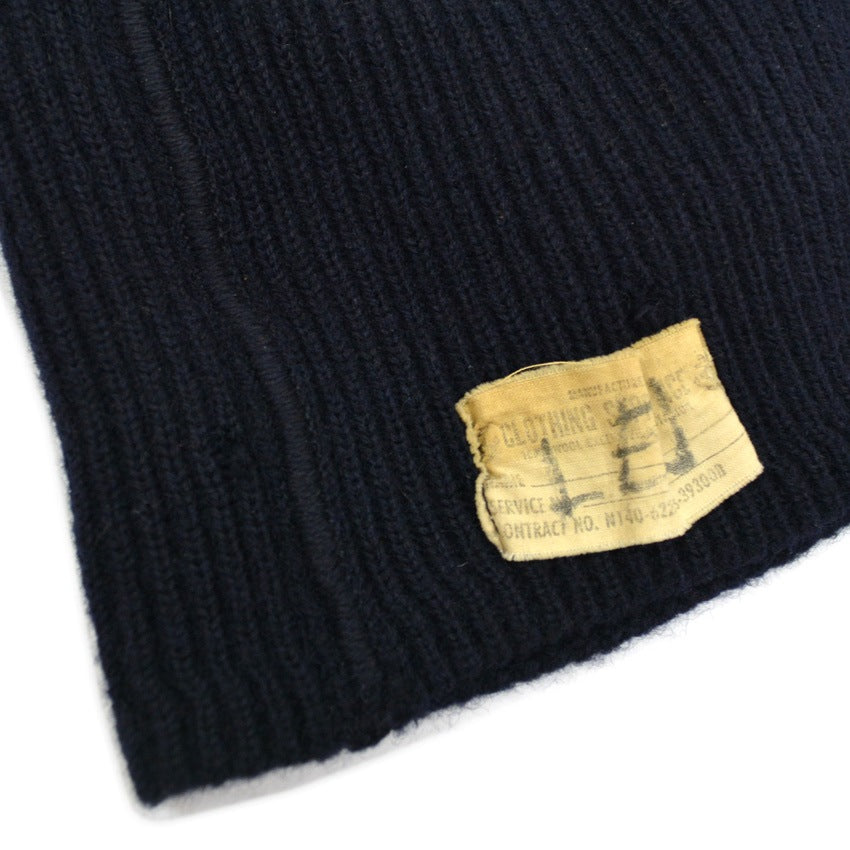 40's〜 U.S.NAVY プリントタグ ワッチキャップ ...