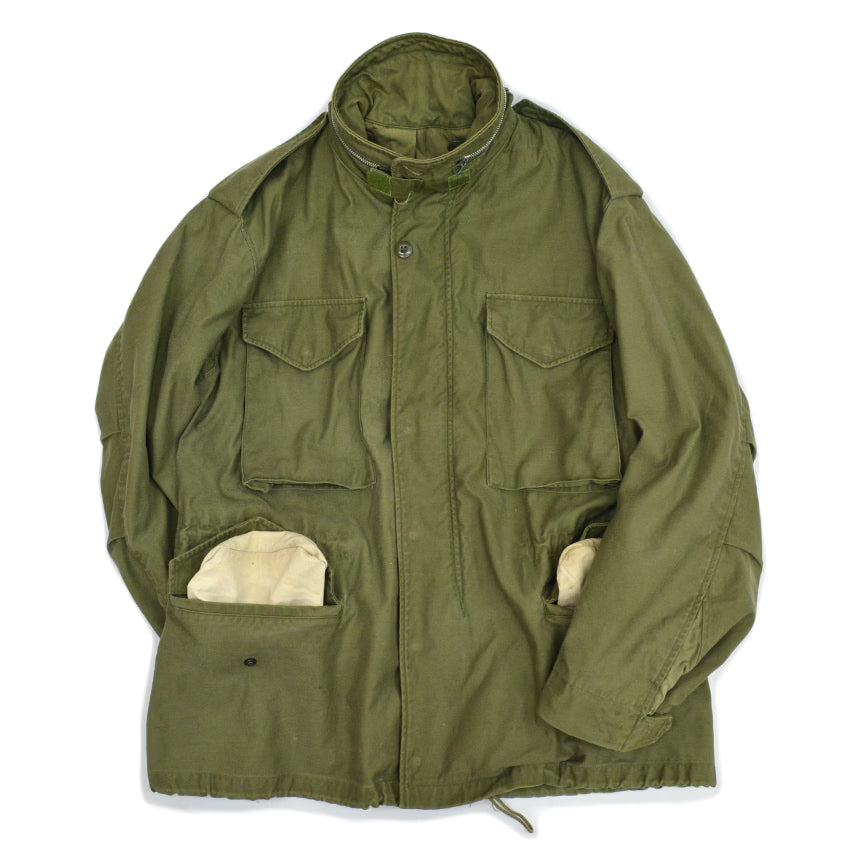 60's US ARMY M-65 2nd Aluminum Zipper... MS