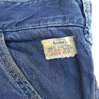 60's Sears VATDYED Denim Painter Pants... W33 x L29