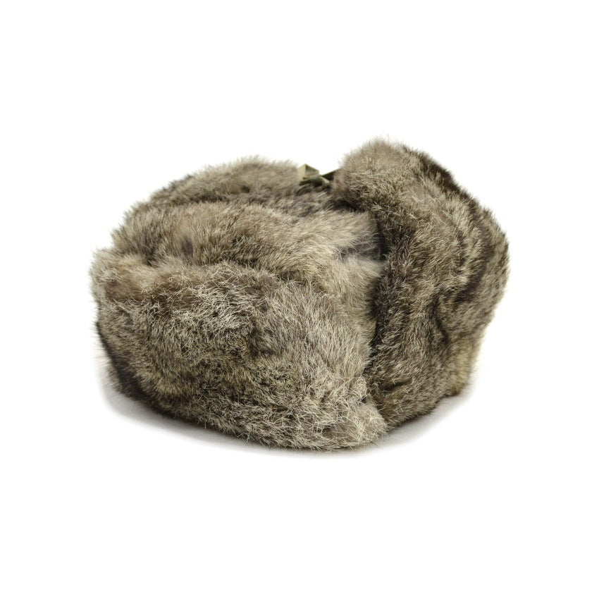 ~70's Russian Rabbit Fur Hat...56cm