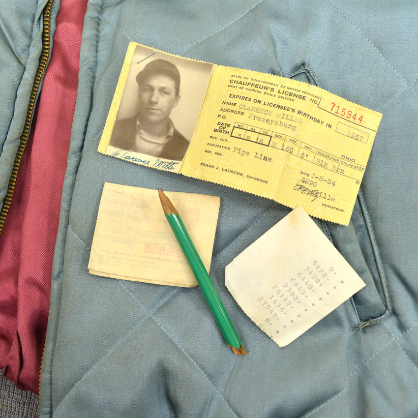 50's CAMPUS B-15 Type Quilting Jacket ... As-Is 44