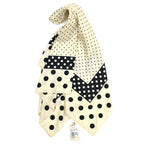 Deadstock Old Polka Dots 白黒 スカーフ ...