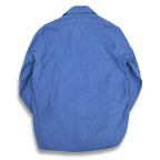 80's LLBean 'CHAMOIS CLOTH SHIRT' Blue... M