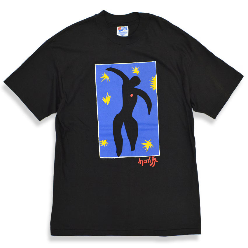 90's Deadstock Hanes 'Henri Matisse' Jazz T-shirt... L
