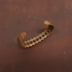 Circa 1930's~ Navajo Fred Harvey Style Copper Bangle... 1