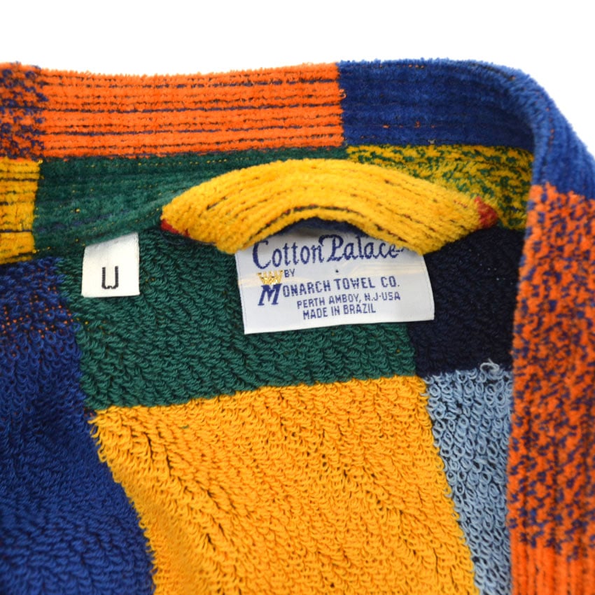 90's- Cotton Place by MONARCH TOWEL CO. Terrycloth Panel Gown...