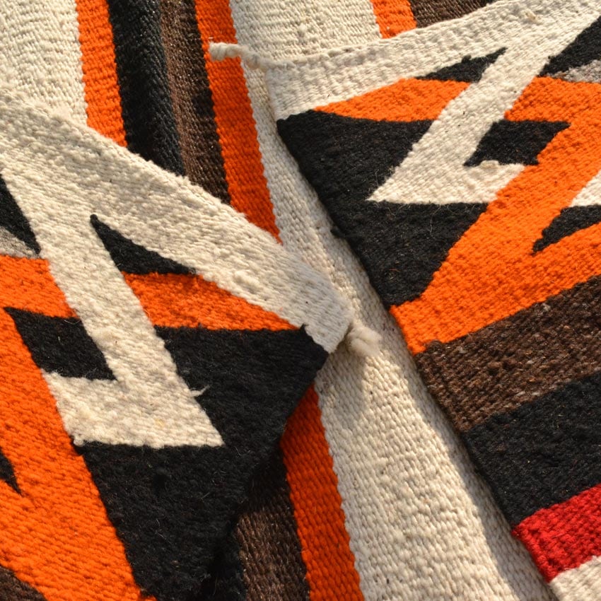 1950's~ Navajo Rug 'Saddle Blanket'...77cm×152cm