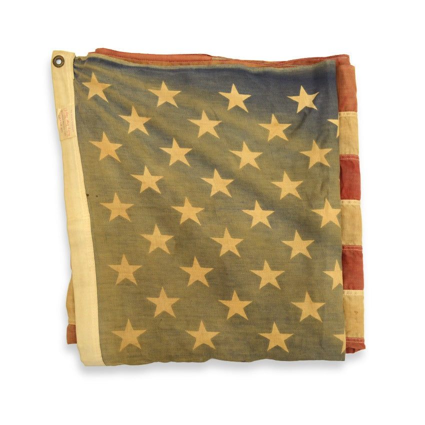 Vintage 50 Star American Flag All Cotton with Print Stars ... 86cm×147cm