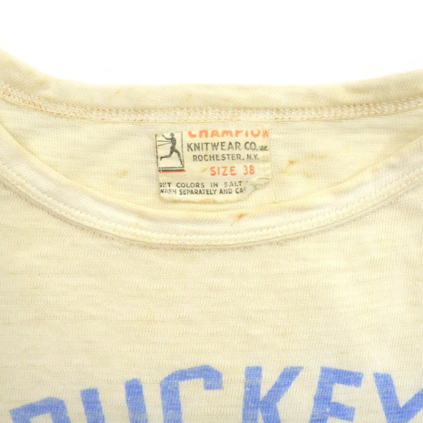 40s Champion Big Tag 'BUCKEYE' T-shirt ... 38