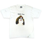 80's SCREEN STARS 'Shih Tzu' Shih Tzu dog print T-shirt... L