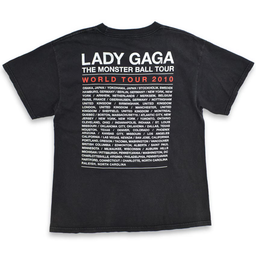 LADY GAGA 'THE MONSTER BALL TOUR' T-shirt...