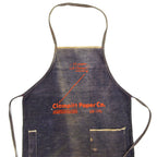 50's~ 'Clampitt Paper Co.' Denim Apron...