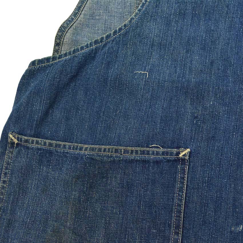 1940s HEADLIGHT OVERALLS WWII Denim Overalls...