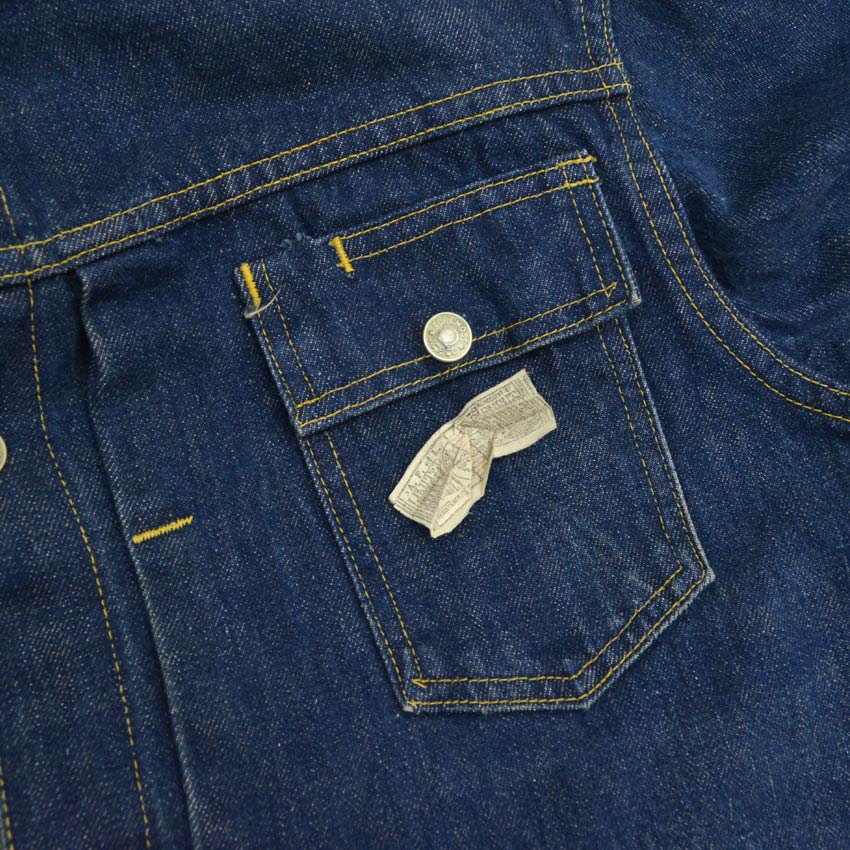 60's PENNEY'S FOREMOST Four Pockets Denim Jacket...