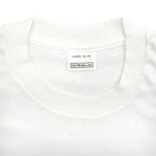 Sears Deadstock Plain T-Shirt White ... L