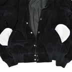 90's K-Products BLACK PLAIN CORDUROY JACKET...XL