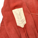 20's Nayvee MIDDIWEAR Red Chambray Sailor Jacket...