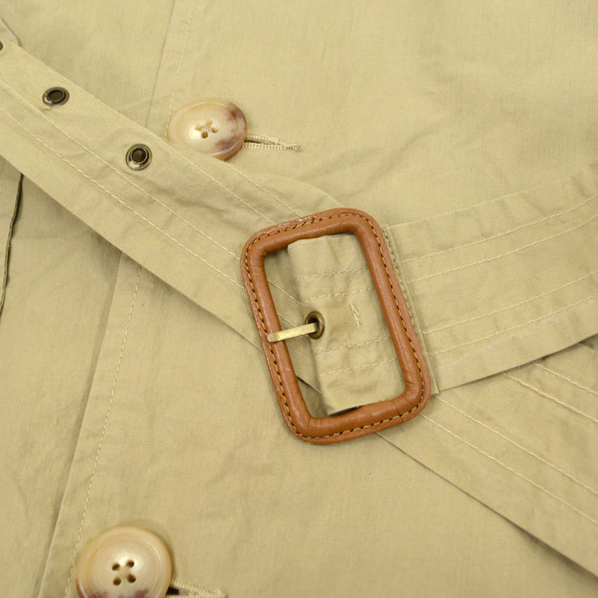 〜90's Ralph Lauren 馬タグ Cotton Trench Coat Khaki ... M