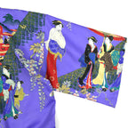 80s-era KIMONO Ukiyo-e Souvenir Robe, Made in Japan...