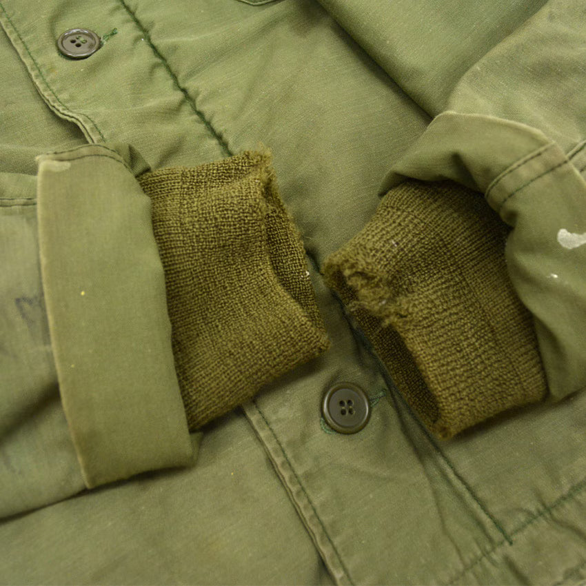 ~70's USARMY A-2 Deck Jacket with Stencil...S