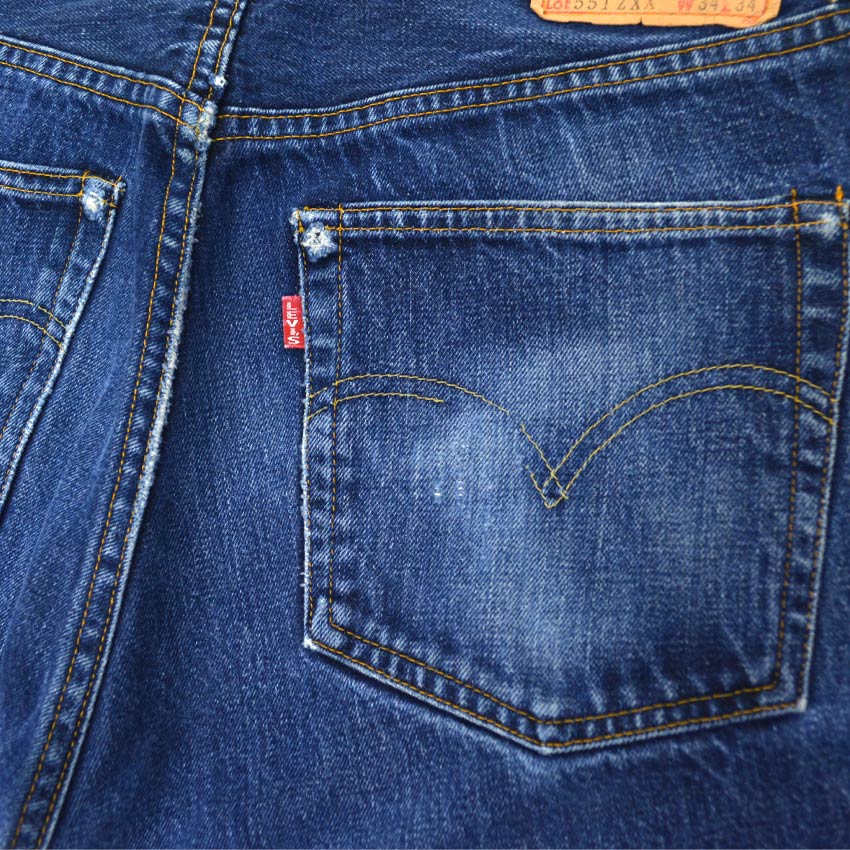 90's LEVI'S 551ZXX DENIM PANTS, 1996, Valencia factory... W34 L30