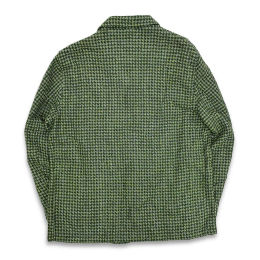 1950s- LL Bean Cursive Tag Houndstooth Unstructured Jacket... L