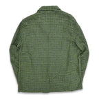 1950s- LL Bean Cursive Tag Houndstooth Unstructured Jacket... L