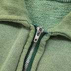 ~60's Faded Color Half Zip Sweatshirt...