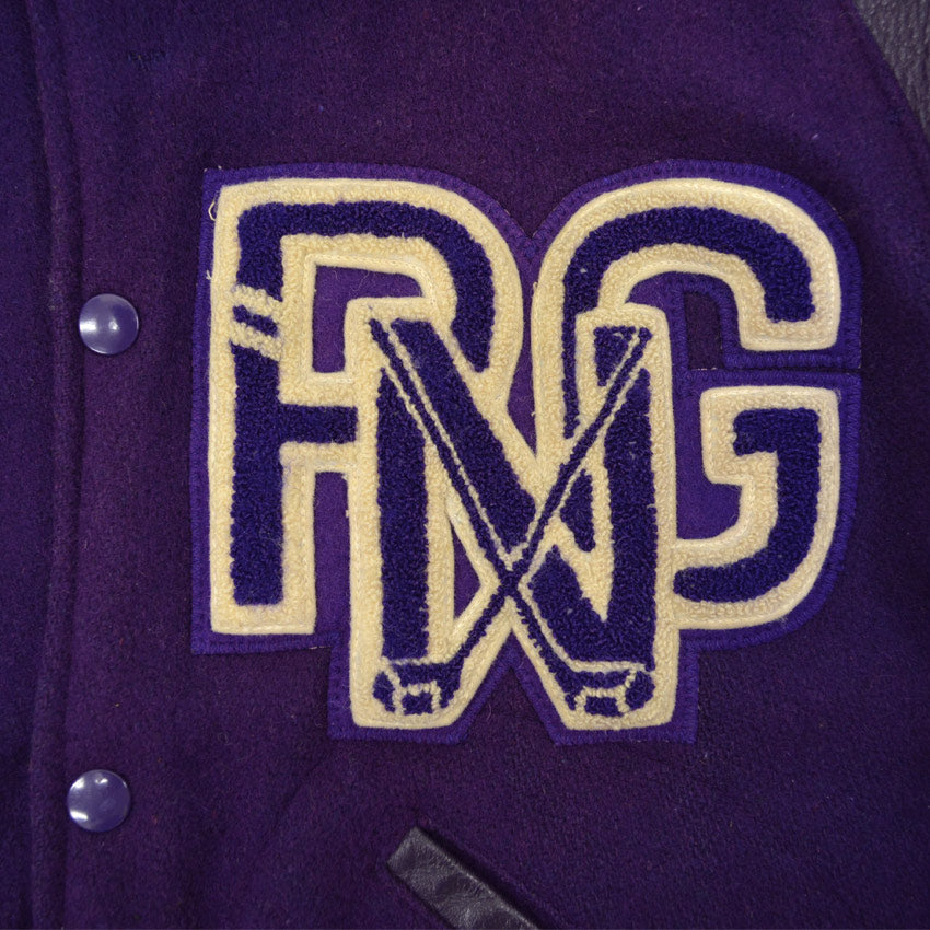 60's Fab Knit HOLT'S Sporting Goods Varsity Jacket ... 38