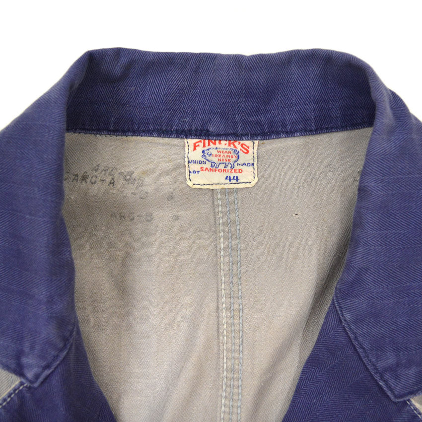 1940's FINCK'S TONE CADILLAC MECHANIC JACKET... 44