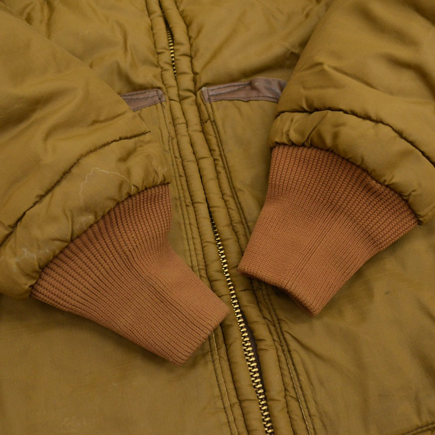 1960's~ bob allen Shooting Down Jacket Brown... M