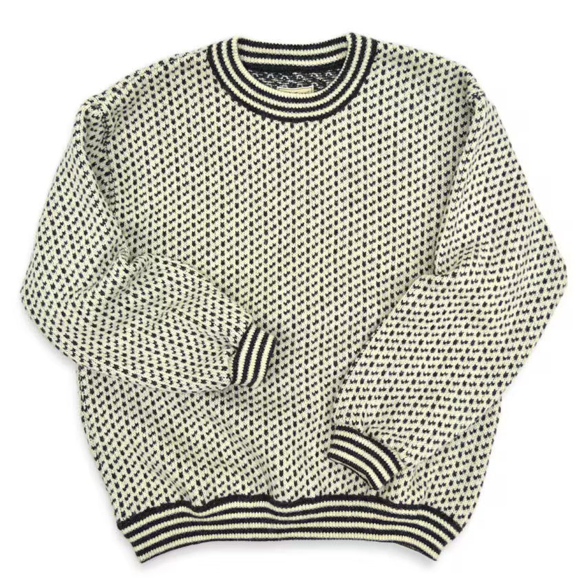 1980's〜 L.L.BEAN Birdseye Norwegian Sweater ... XL