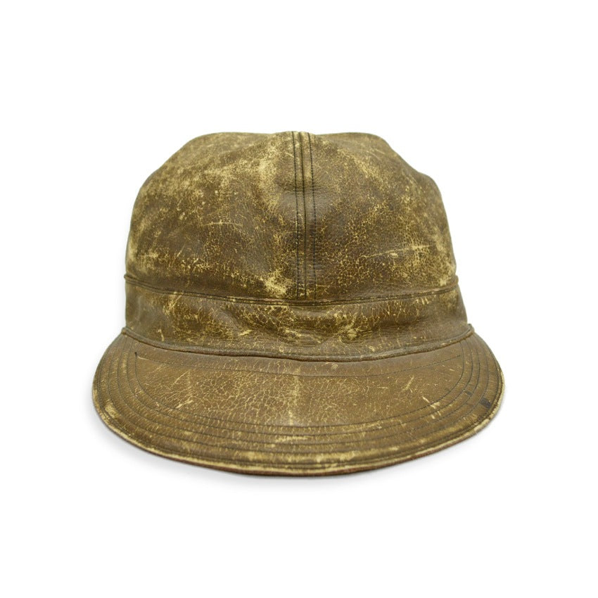 1930's LLBEAN HUNTING LEATHER CAP...71/8