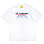 1990's LAKE STREET SHIRTS " 人生は40歳から " T-shirt ... L