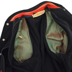 1950's LOWE & CAMPBELL BLACK AWARD JACKET... 42