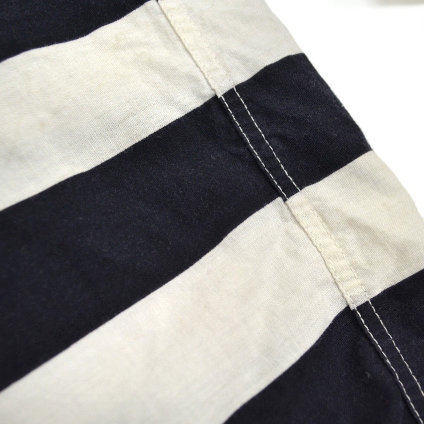 1950's VARSITY JAIL BIRDS STRIPES COSTUME SHIRT ... M