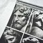 1990's Deadstock FRUIT OF THE LOOM ミケランジェロ ダビデ像 T-shirt ... L