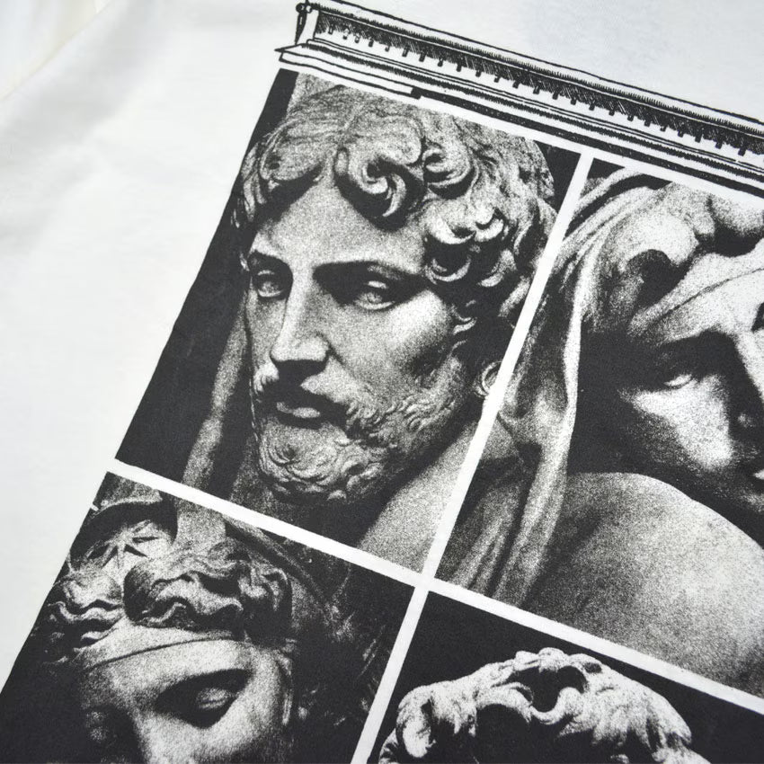1990's Deadstock FRUIT OF THE LOOM ミケランジェロ ダビデ像 T-shirt ... L