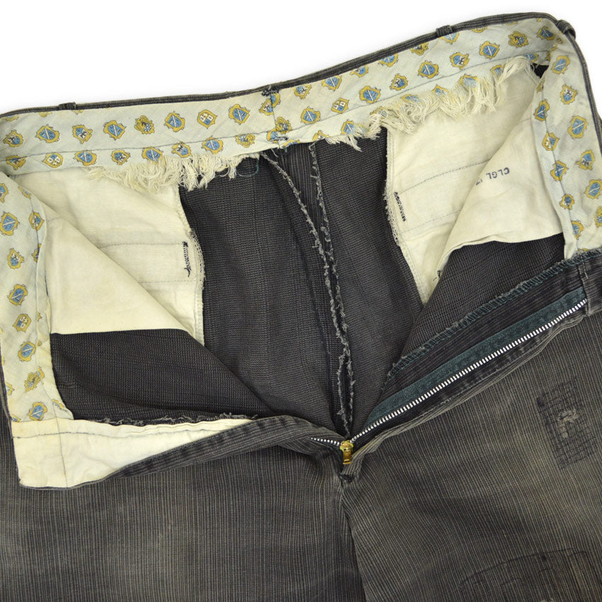 1960's LEVI'S Casuals Black Pique Pants... W31 L29.5