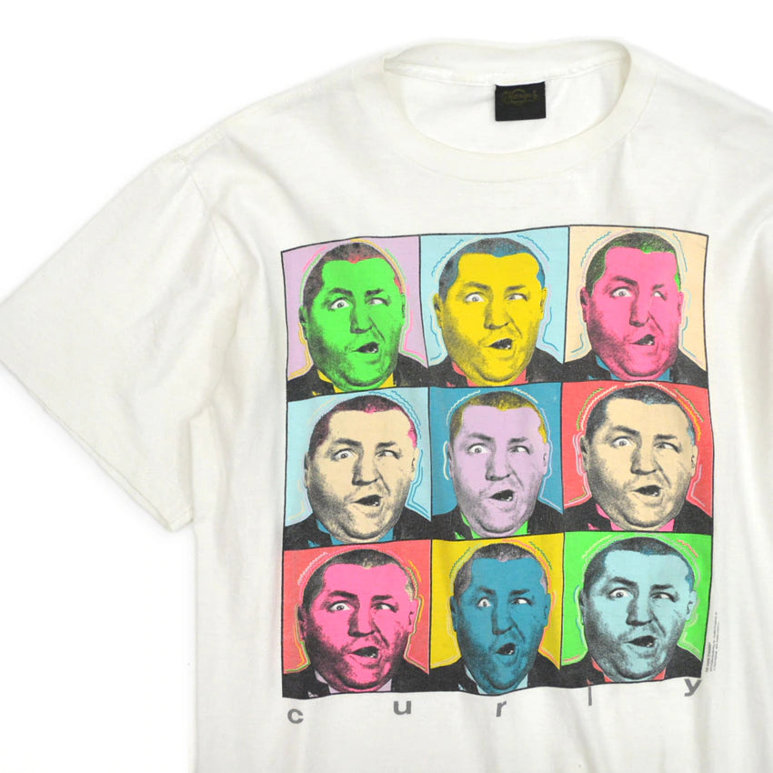 1990's Changes Curly Andy Warhol Print T-shirt...XL