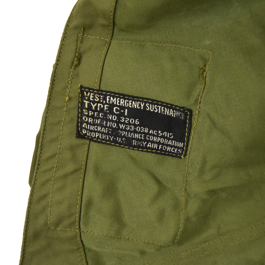 1940's U.S.A.F. TYPE C-1 VEST ...