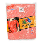 ~1990's Deadstock FRUIT OF THE LOOM POCKET-T PEACH... L