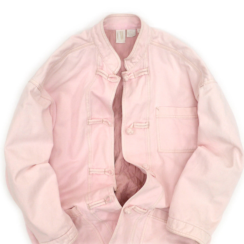 ~1990's CW PINK CHINA JACKET...M