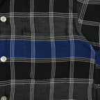 ~60's Truval Plaid Rayon Shirt...M