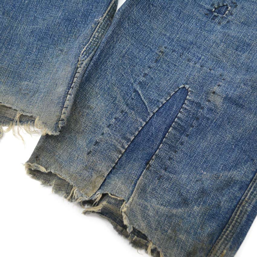 1930's Montgomery Ward Buckle Back Denim Pants... W32 L29.5