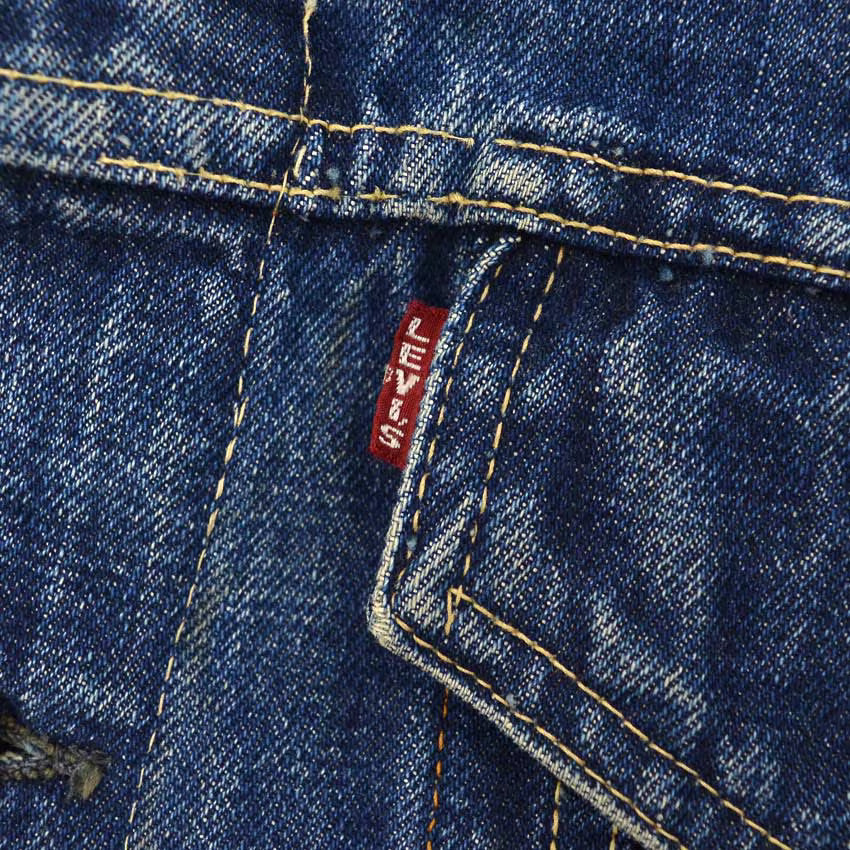 1960's LEVI'S 557 DENIM JACKET ... Fits like 40