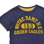 1960's〜 NOTRE DAME H.S. REVERSIBLE T-SHIRT ... Fits like M