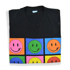 1990's SMILEY FACE Andy Warhol PRINT T-SHIRT ... L