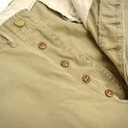 1940's~ USARMY 1945 TROUSERS COTTON KAHKI CHINO... W31 L29